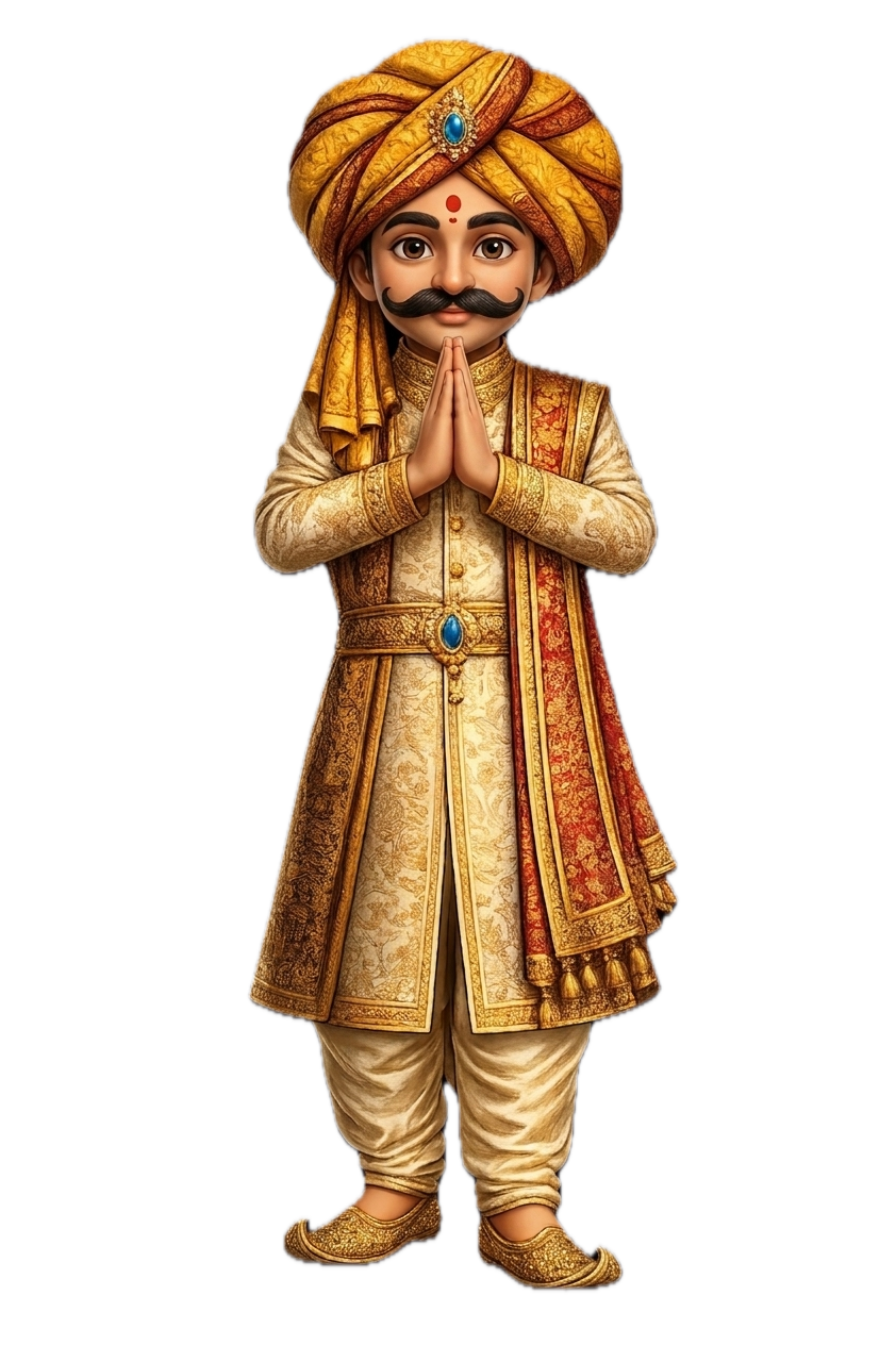 Indian hospitality - Namaste
